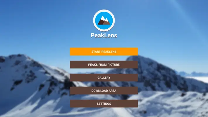 PeakLens android App screenshot 0